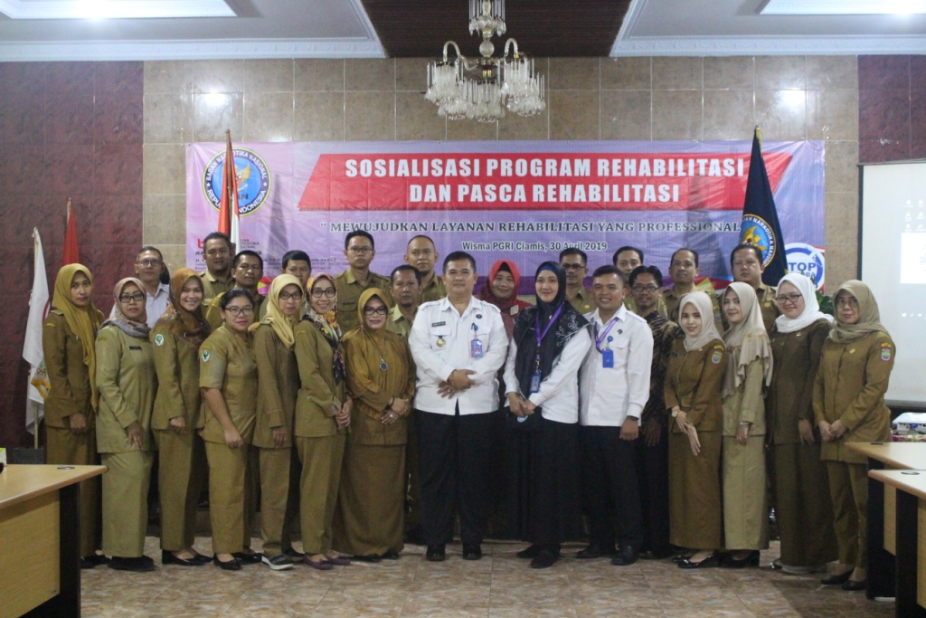 BNNK CIAMIS TINGKATKAN SINERGITAS DENGAN INSTANSI TERKAIT DALAM PELAYANAN REHABILITASI PENYALAHGUNA NARKOBA