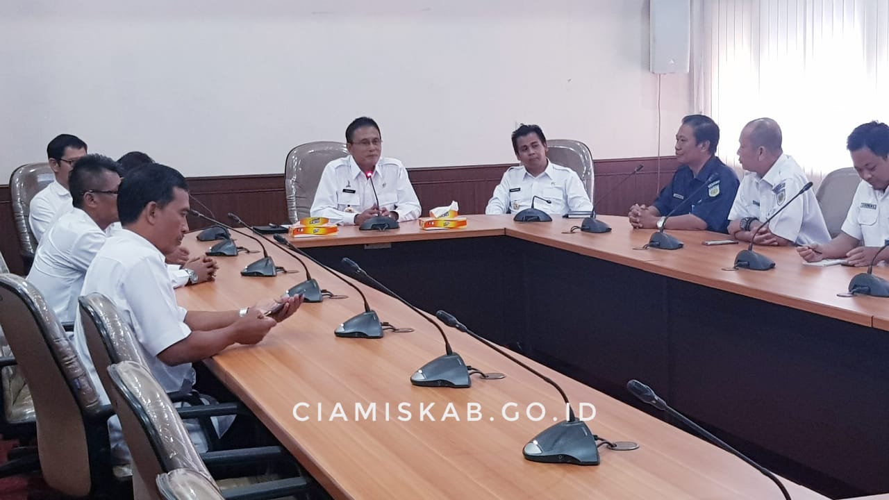 Bupati Terima Kunjungan Rombongan Executive VICE President DAOP II PT. KAI
