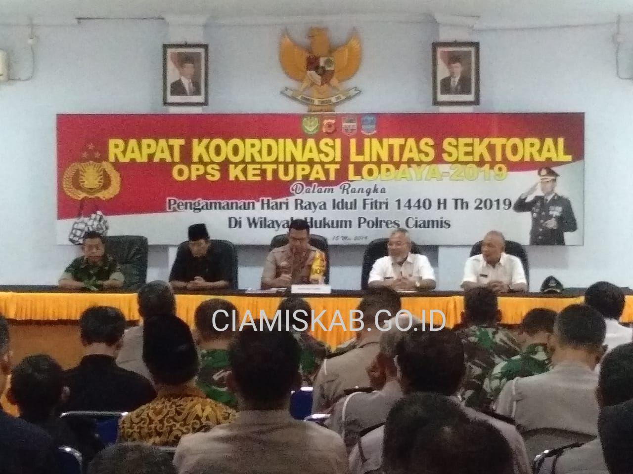 Kesiapan Operasi Ketupat Lodaya 2019 Di Wilayah Hukum Polres Ciamis