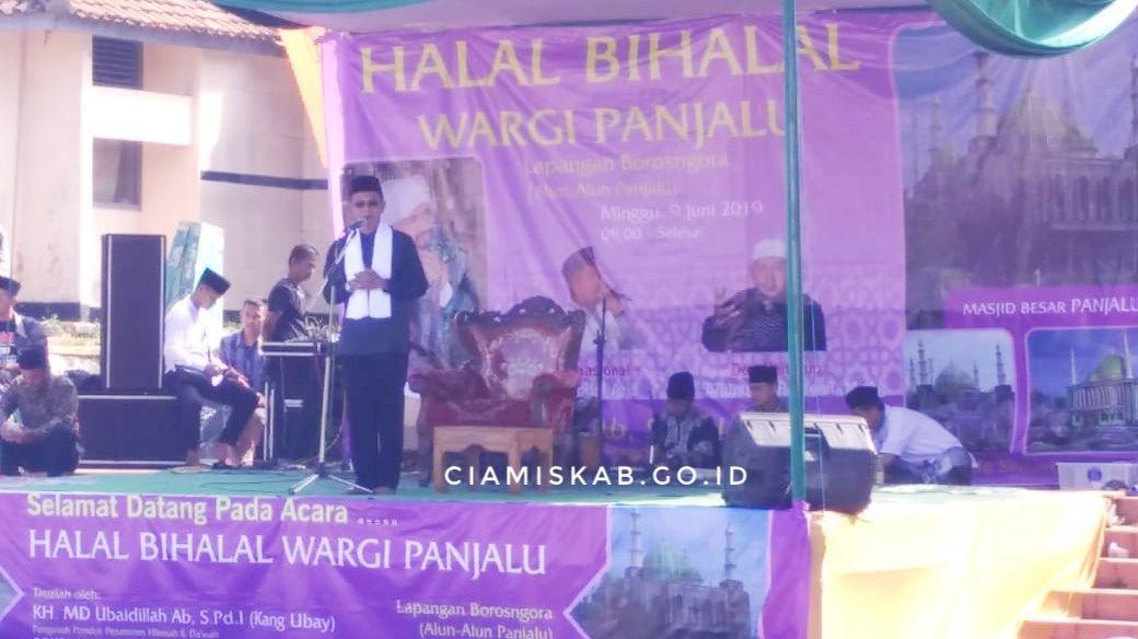 Bupati Hadiri Halal Bihalal Wargi Panjalu