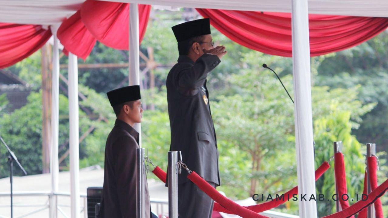 Upacara Peringatan Hari Jadi Kabupaten Ciamis ke-377 Tingkat Kabupaten