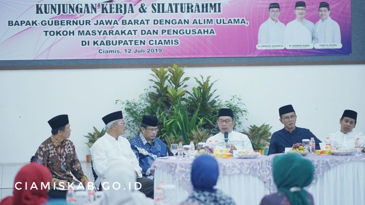 Kunjungan Kerja dan Silaturahmi Gubernur Jabar ke Kabupaten Ciamis