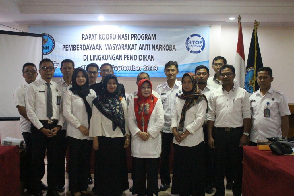 BNNK Ciamis Gelar Rakor Pemberdayaan Masyarakat Anti Narkoba di Lingkungan Pendidikan