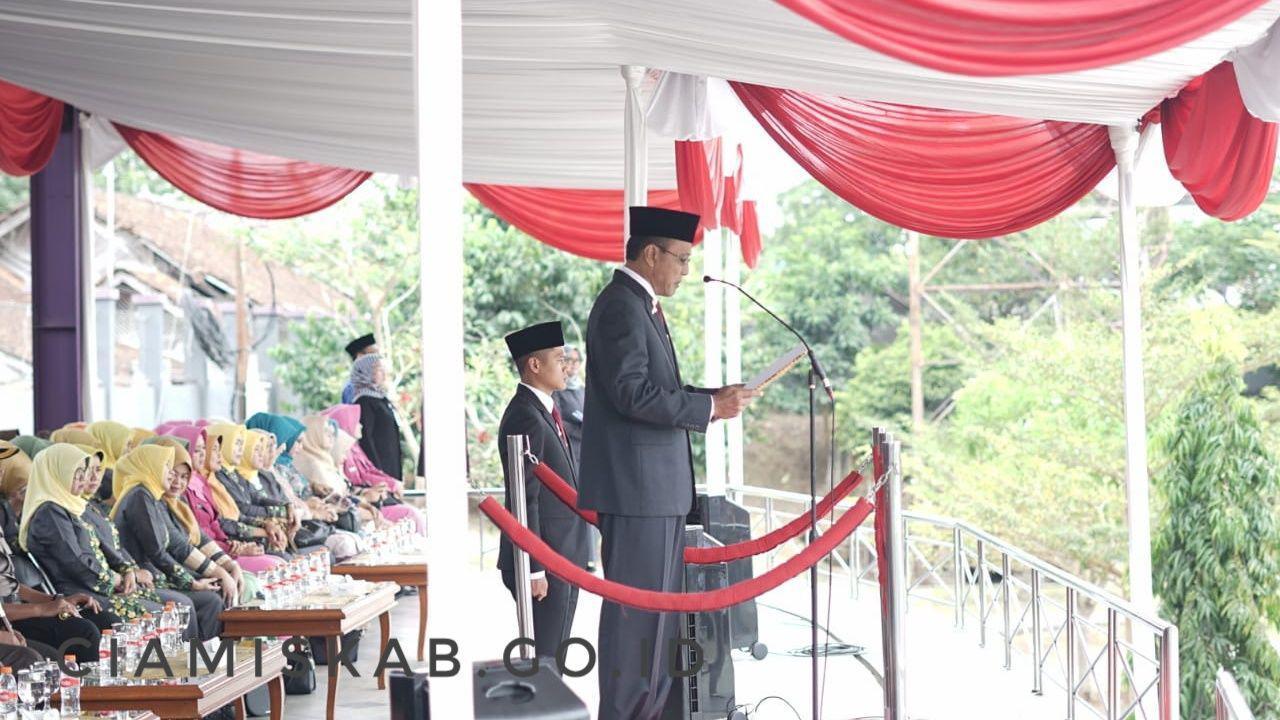 Upacara Peringatan Hari Kesaktian Pancasila Tahun 2019 Tingkat Kabupaten Ciamis
