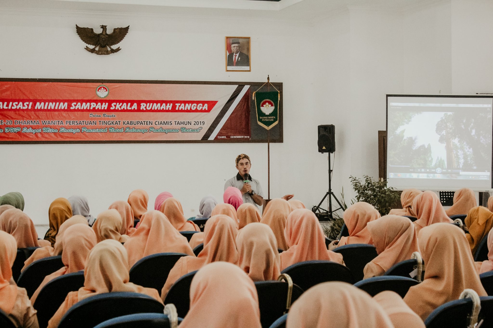 Peringati HUT Ke-20,  DWP Gelar  Sosialisasi Minim Sampah Skala Rumah Tangga