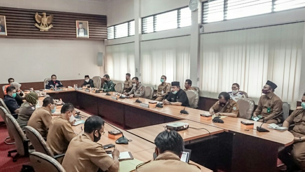 Bupati Ciamis Pimpin Rapat Bahas Persiapan AKB/New Normal