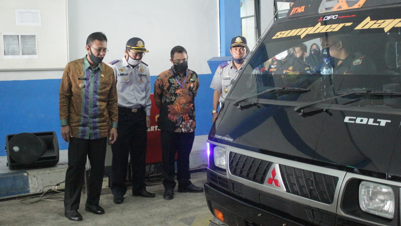 Gantikan Buku KIR Manual, Ciamis Terapkan Bukti Lulus Uji Elektronik (BLUe)