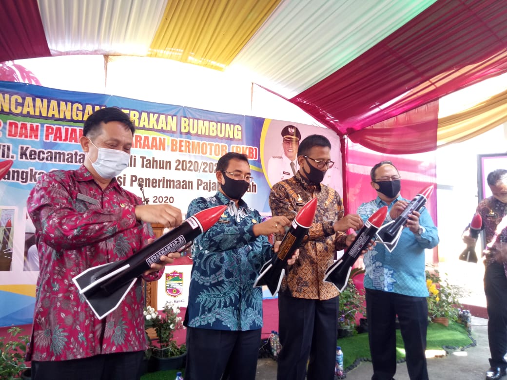 Optimalkan Pajak, Bupati Ciamis Canangan Gerakan Bumbung  PBB-P2 dan PKB-KTMDU