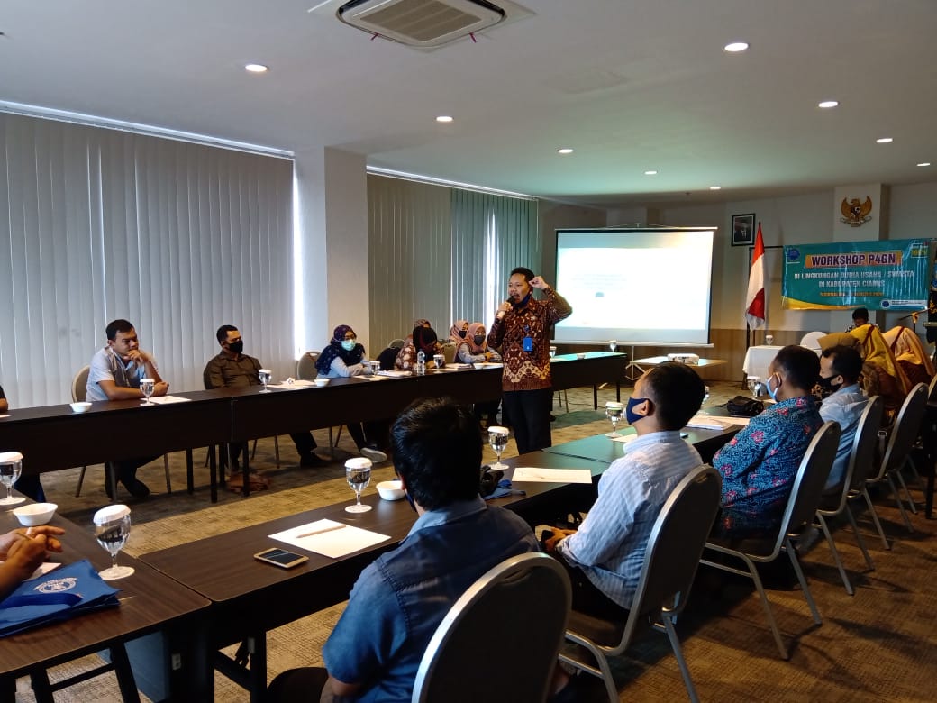 BNNK Ciamis Gelar Kegiatan Workshop P4GN di Lingkungan Dunia Usaha