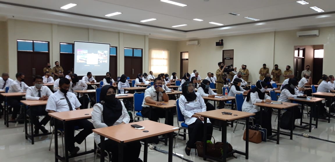 130 Peserta Ikuti Seleksi Substansi Bakal Calon Kepala Sekolah.