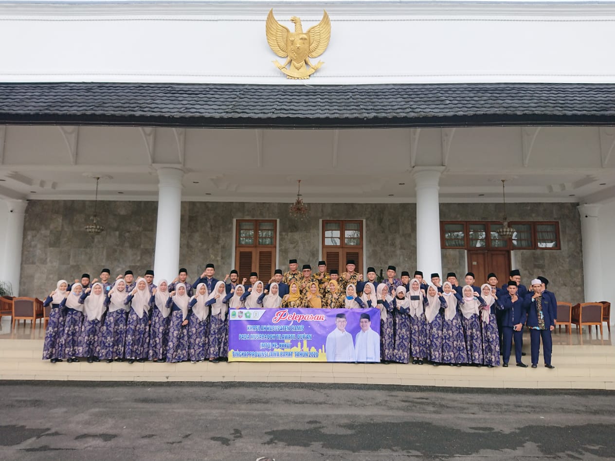 Bupati Ciamis Lepas Kafilah MTQ