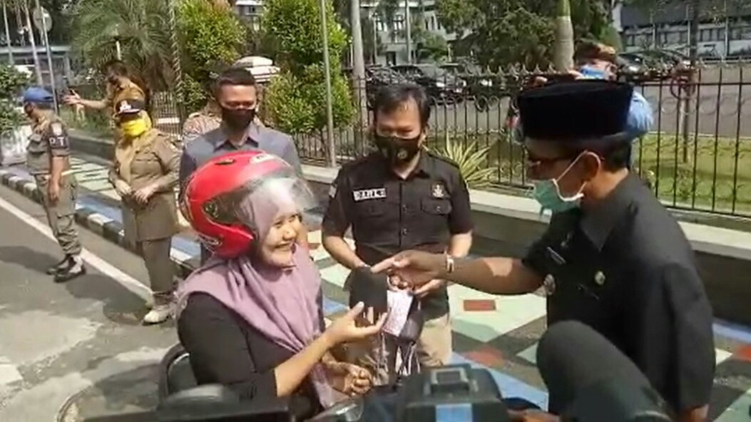 Perketat Penegakan Disiplin Penggunaan Masker, Pemkab Ciamis Gelar Operasi Yustisi