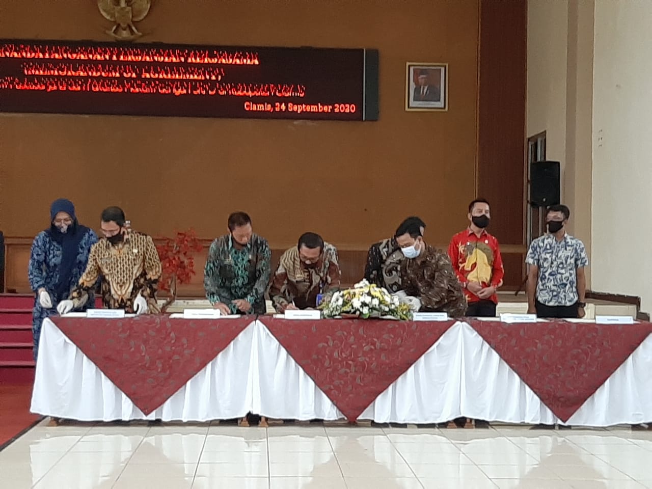 Universitas Galuh dan Pemkab Ciamis Tandatangani 6 Perjanjian Kerjasama