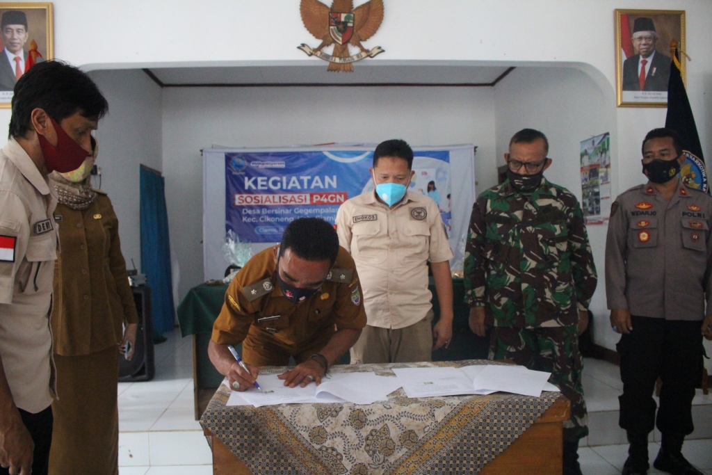 Desa Gegempalan Kukuhkan Desa Bersih Narkoba (Bersinar)