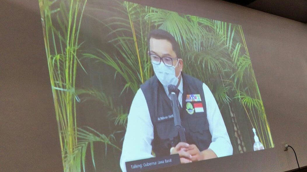 Rakor Komite Kebijakan Penanganan Covid-19, Gubernur Jabar Fokuskan Vaksinasi Tahap Kedua