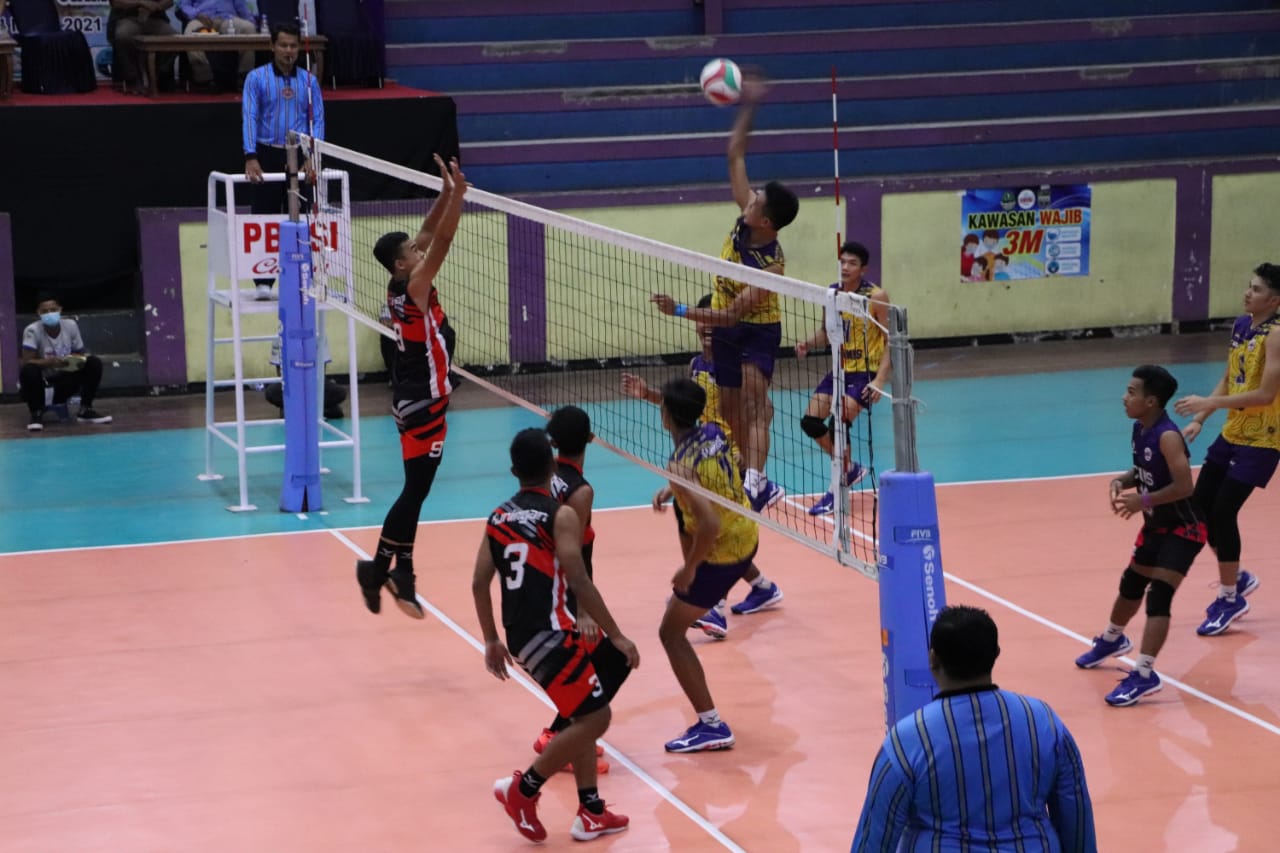 Tim Voli Putra Ciamis Gilas Kuningan 3-0