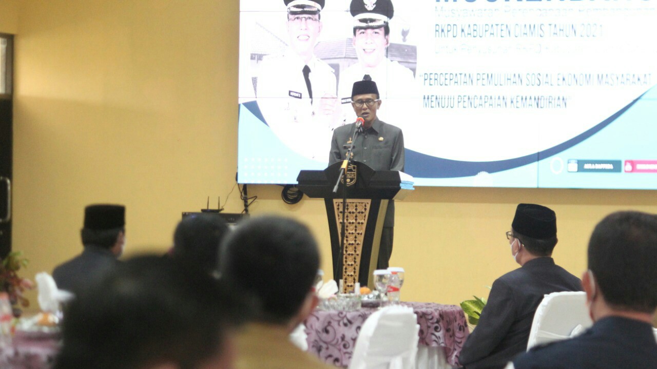 Musrenbang RKPD, Bupati Ciamis Fokuskan Percepatan Pemulihan Sosial Ekonomi Masyarakat