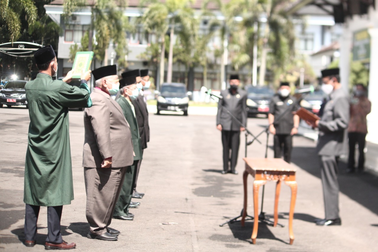 Bupati Ciamis Lantik Ketua Baznas Kabupaten Ciamis Periode 2021-2026.