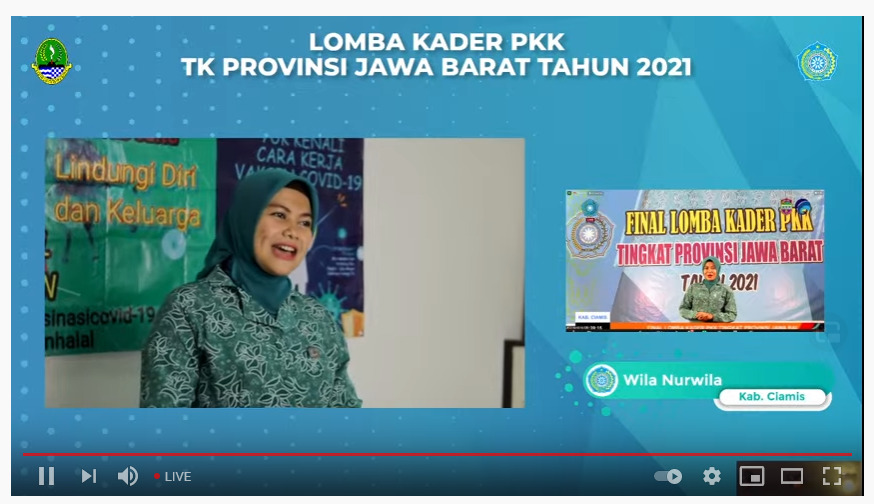 Kabupaten Ciamis Lolos Babak Final Lomba Kader PKK Tingkat Provinsi Jawa Barat