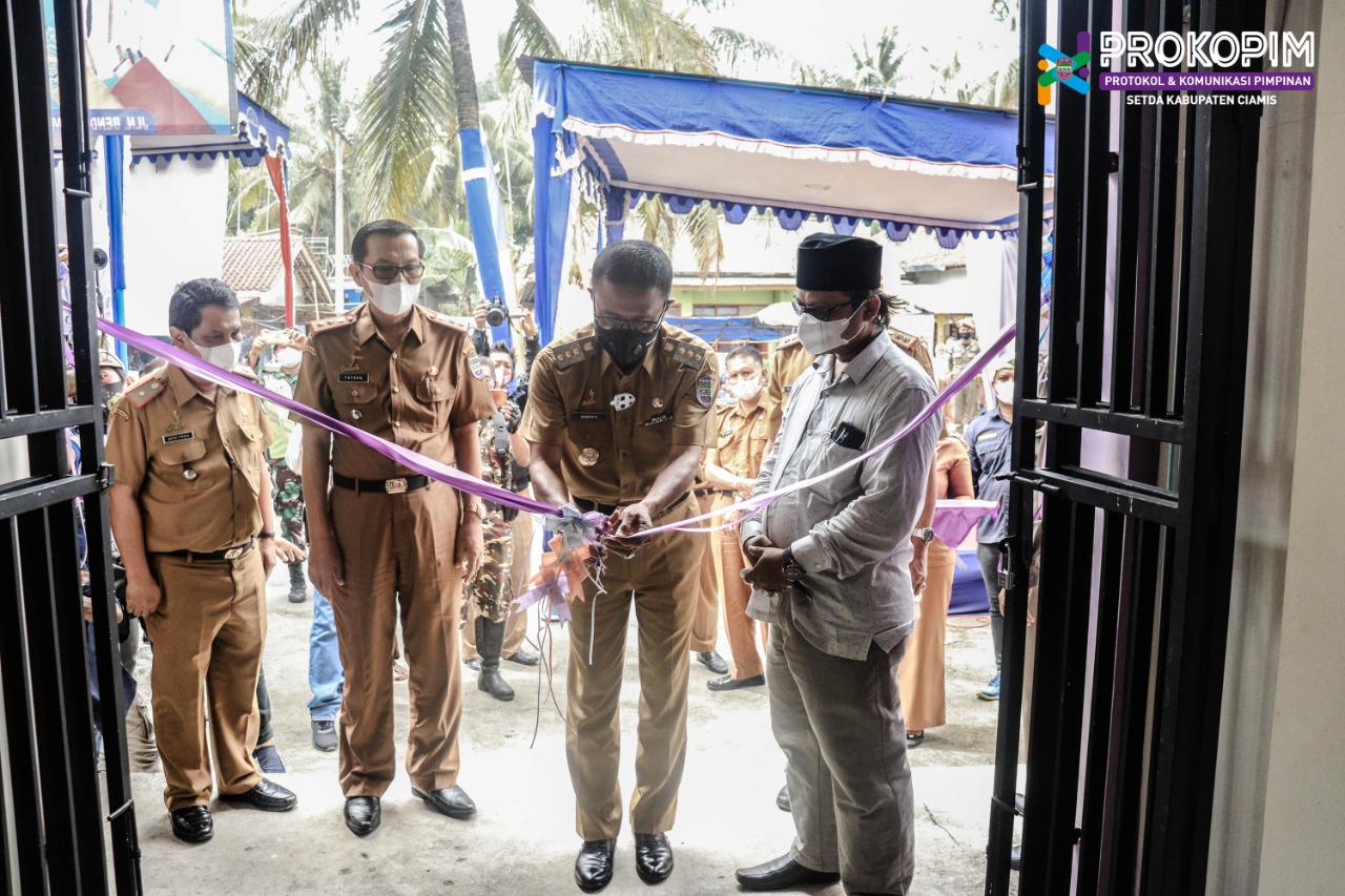 Resmikan Pasar Galuh Purwadadi, Bupati Ciamis Sampaikan Akan Fokus Kembangkan Daerah Perbatasan