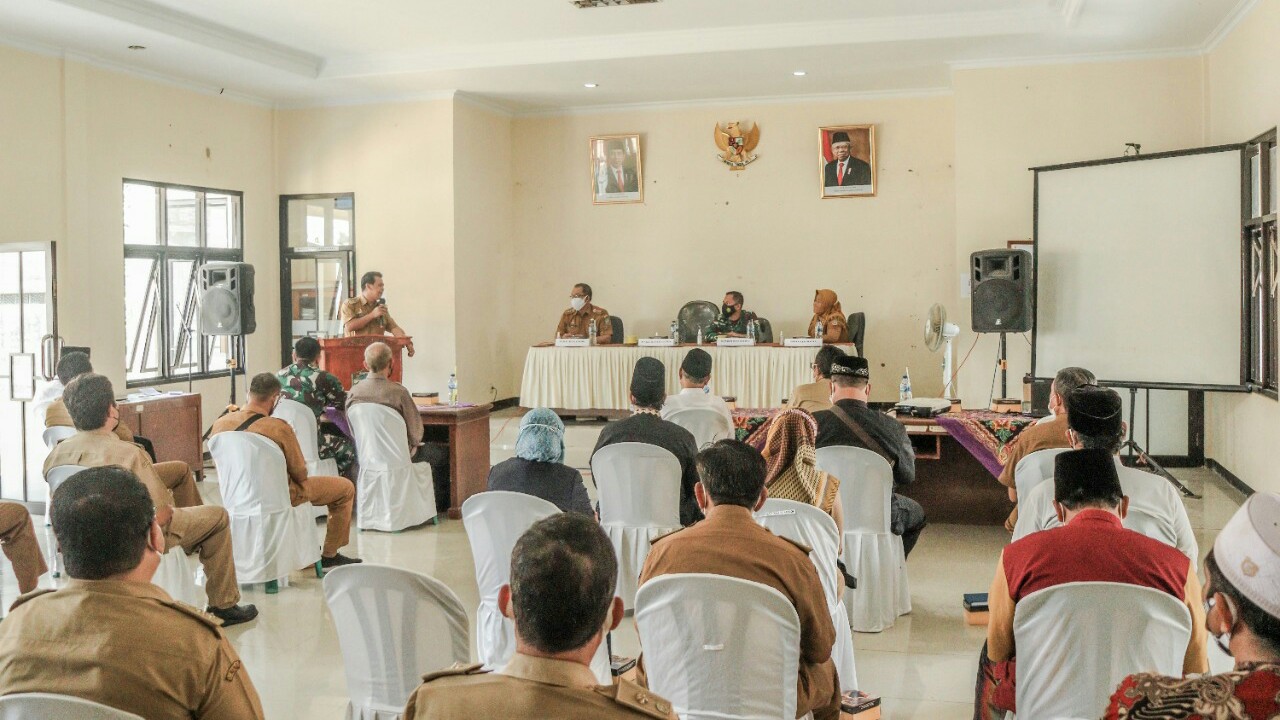 Antisipasi Penyebaran Varian Baru Covid-19, Wabup Ciamis Sosialisasikan Kewaspadaan di Tingkat Kecamatan