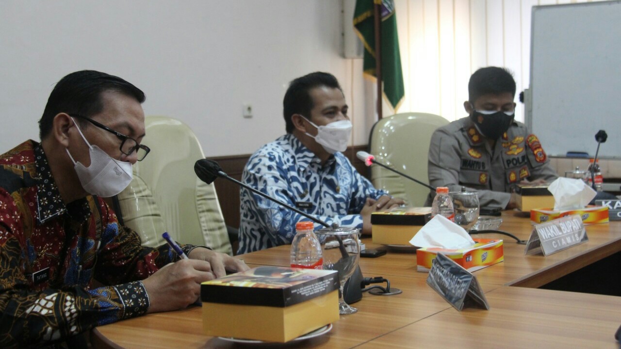 Pemkab Ciamis dan Media Sinergi Dalam Tangani Pandemi Covid-19