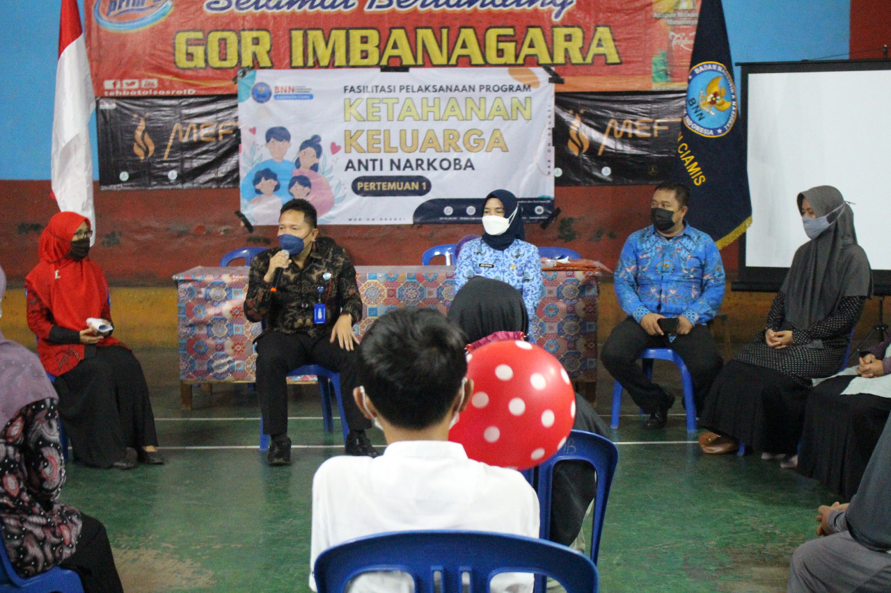 BNNK Ciamis Gelar Fasilitasi Program Ketahanan Keluarga Anti Narkoba