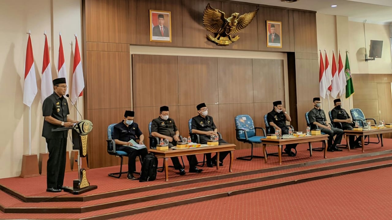 Paripurna DPRD, Bupati Ciamis Sampaikan Penjelasan Rancangan KUA dan PPAS