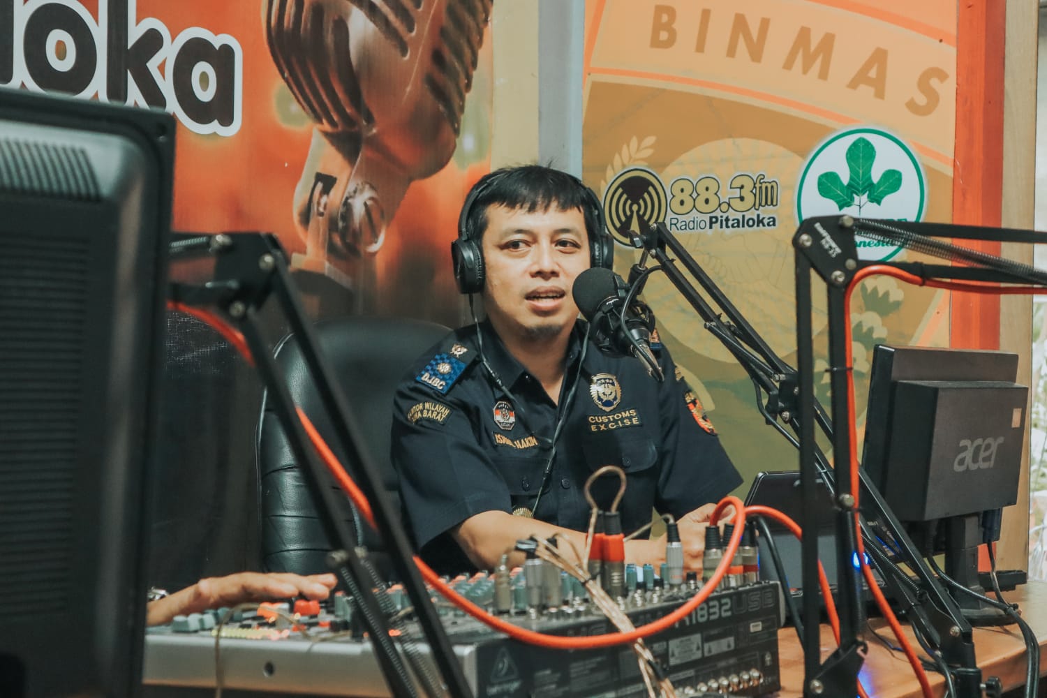 Lewat Radio, Pemkab Ciamis Bersama Bea Cukai Tasikmalaya Gencar Gempur Rokok Ilegal.