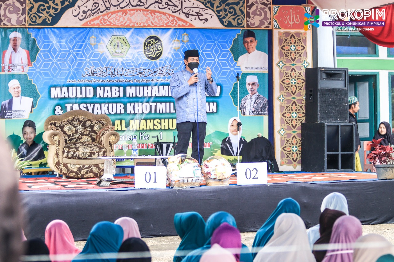 Wabup Ciamis Ajak Masyarakat Mencontoh Keteladanan Nabi Muhammad SAW
