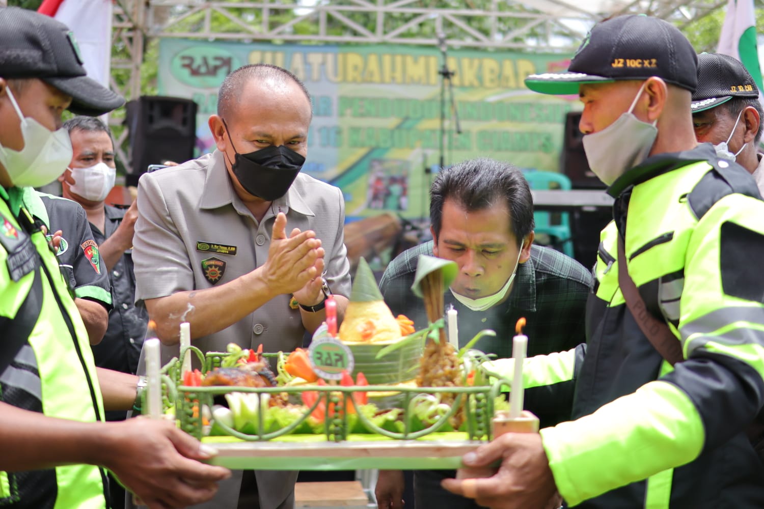 Harlah RAPI, Wabup Ciamis Sebut Kontribusi RAPI dalam Penanganan Covid-19 dan Bencana Alam