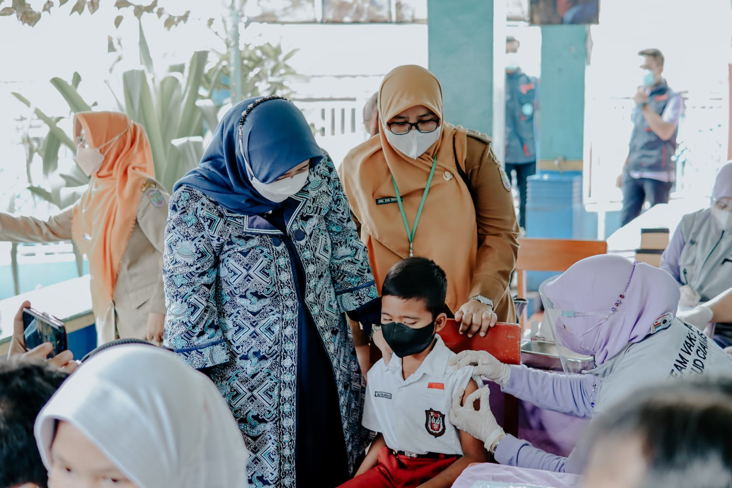 Sebanyak 106.781 Anak TK dan SD di Kabupaten Ciamis Ikuti Vaksinasi Anak