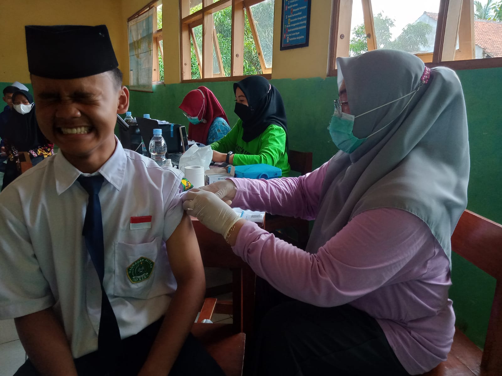 Dukung Program Pemerintah, Ponpes Daarul Fallah Gelar Vaksinasi Covid-19
