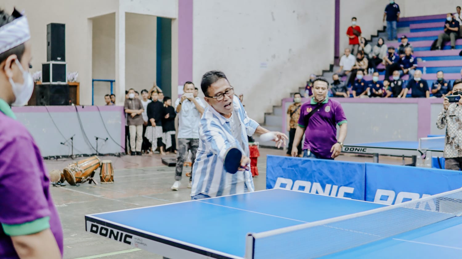 Bupati Ciamis Buka Kejuaraan Tenis Meja Bupati Cup Tahun 2022