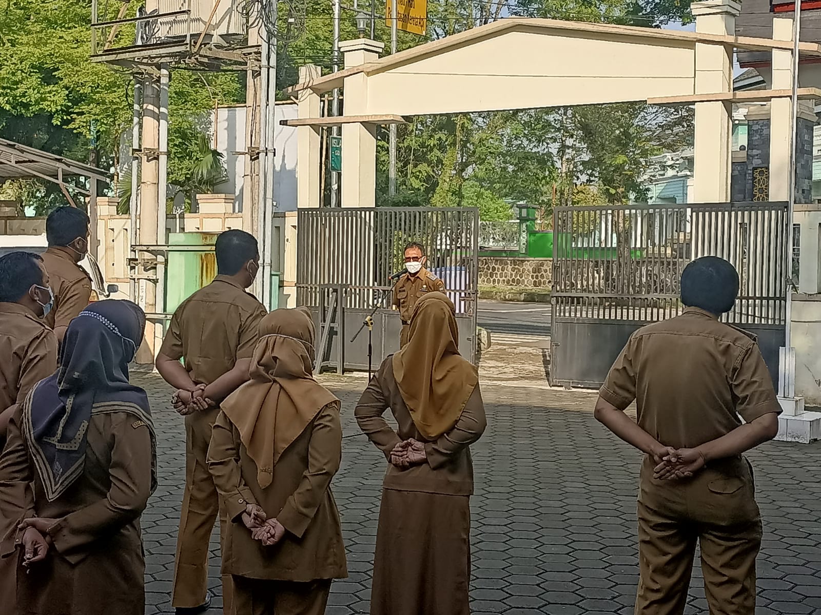 Pimpin Apel, Bupati Ciamis Minta ASN Jadi Contoh Penerapan Prokes Dalam Hadapi Omicron