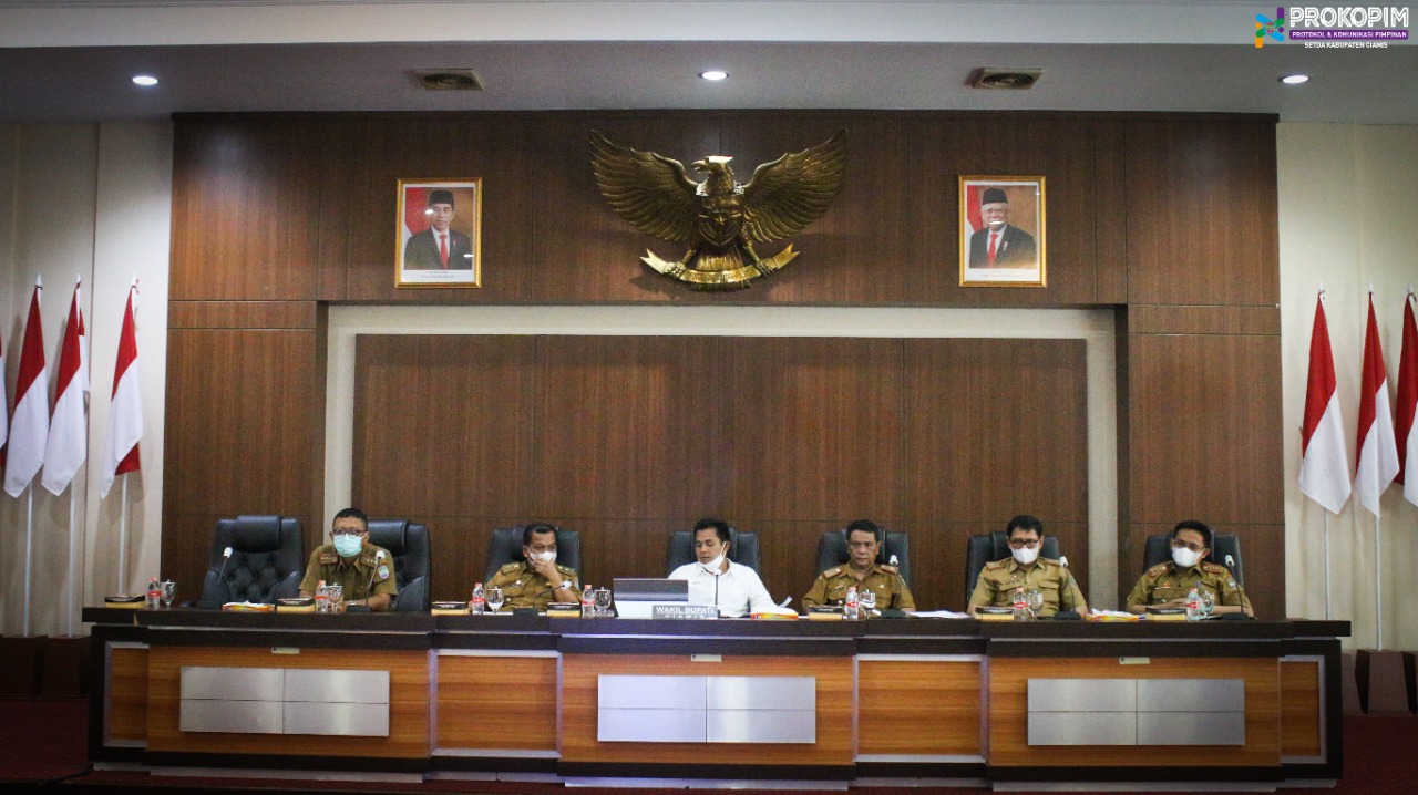 Lolos ke Tahap II Penilaian PPD, Wabup Yana Paparkan Progres Pembangunan Kabupaten Ciamis