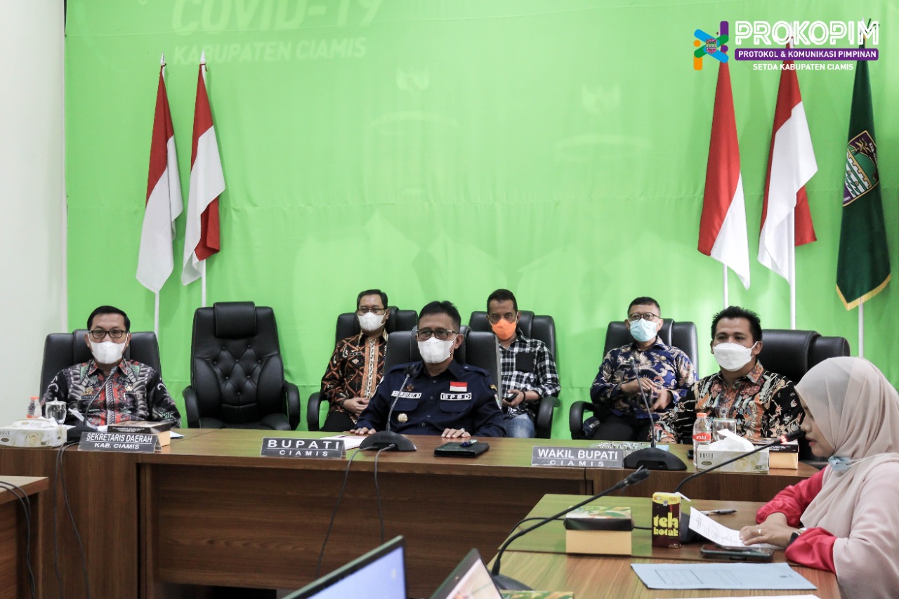 Kasus Covid-19 Meningkat, Pemkab Ciamis Evaluasi PTMT
