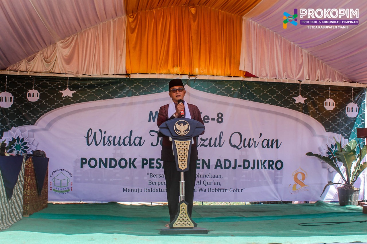Hadiri Wisuda Tahfizul Qur’an, Bupati Harapkan Para Santri Terus Dalami Al-Qur’an