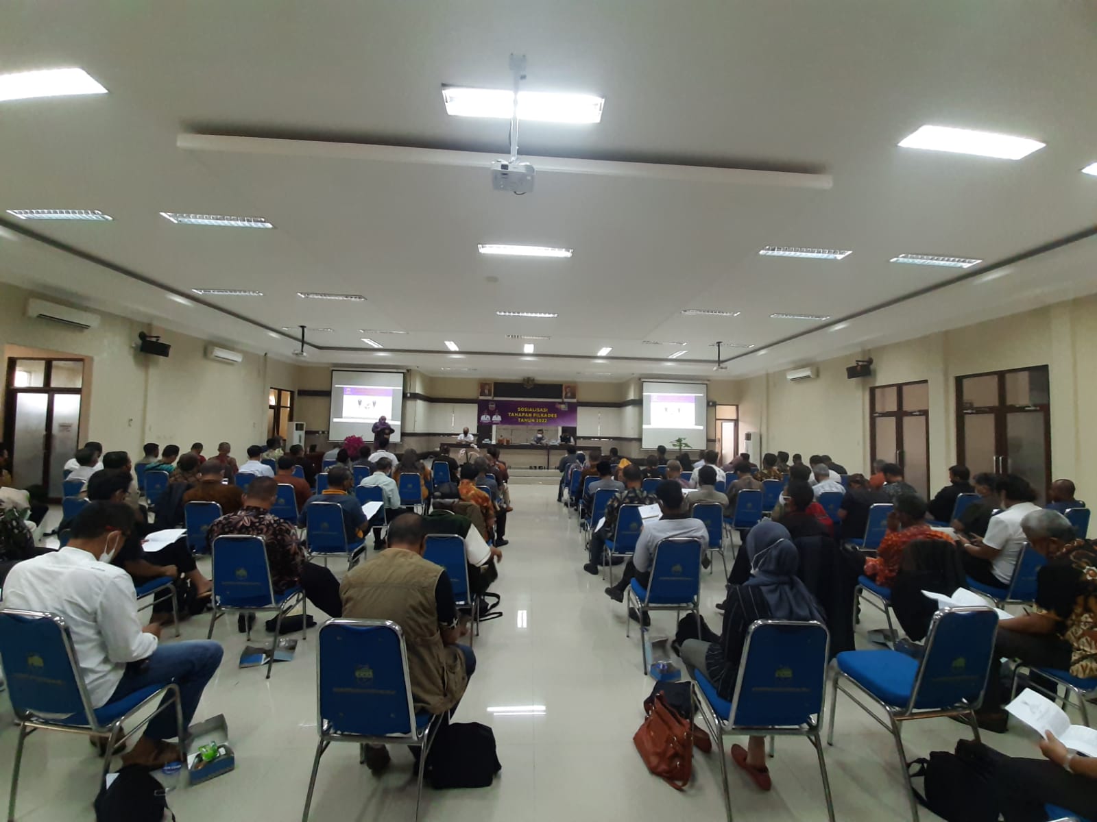 Terkait Sosialisasi Tahapan Pilkades, DPMD Kabupaten Ciamis Sebut Sosialisasi Berjalan Sesuai Harapan.