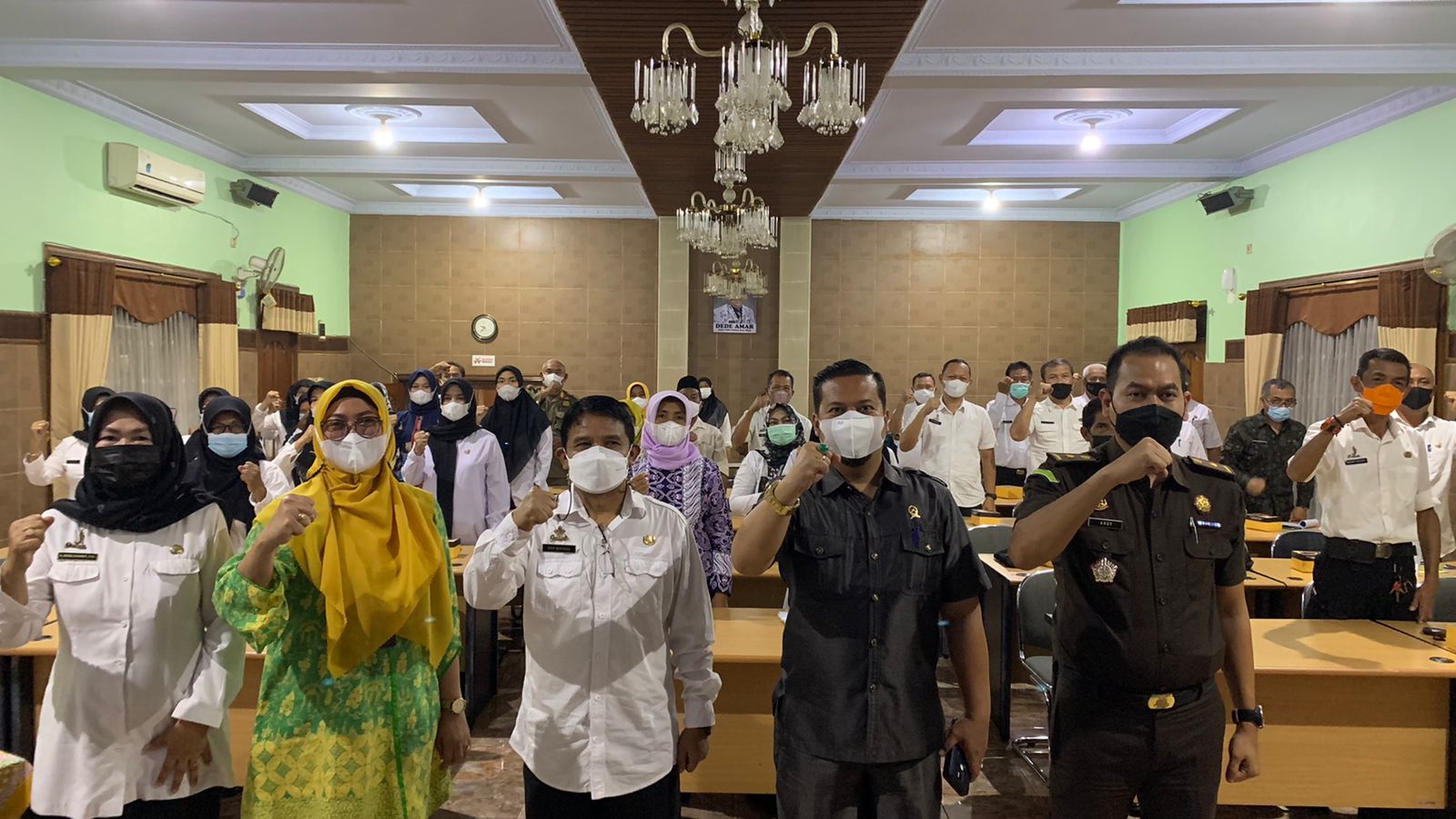 Dinas PPKBP3A Kabupaten Ciamis Adakan Rakor Pencegahan dan Penanganan Kekerasan Terhadap Perempuan dan Anak 2022 bersama OPD dan Instansi Vertikal.
