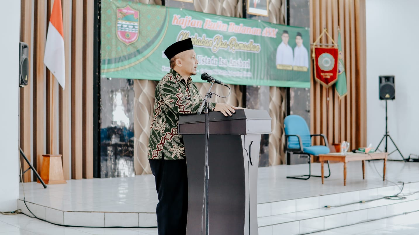 Marhaban Ya Ramadhan, Pemkab. Ciamis Jadikan Pengajian Rutin Bulanan ASN Sebagai Momentum Menuju Bulan Suci Ramadhan.
