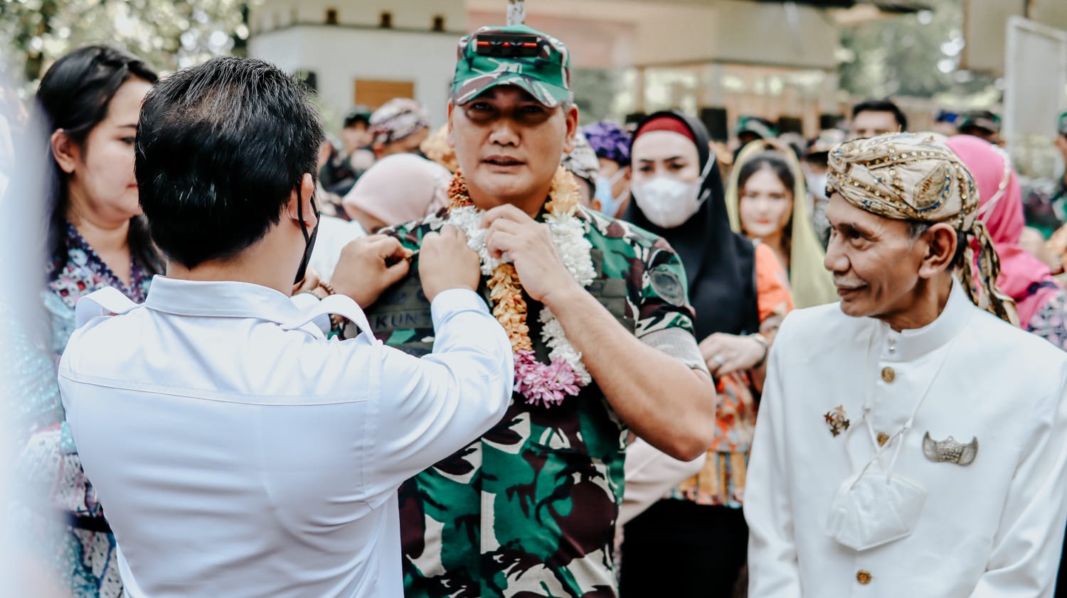 Wakil Bupati Ciamis Sambut Kunjungan Pertama Pangdam III Siliwangi di Situs Karangkamulyan.