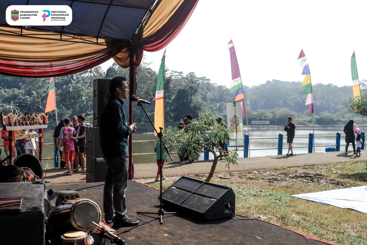 Hadiri Acara Bekula, Wabup Ciamis Sampaikan 5 Aspek Membangun Objek Wisata