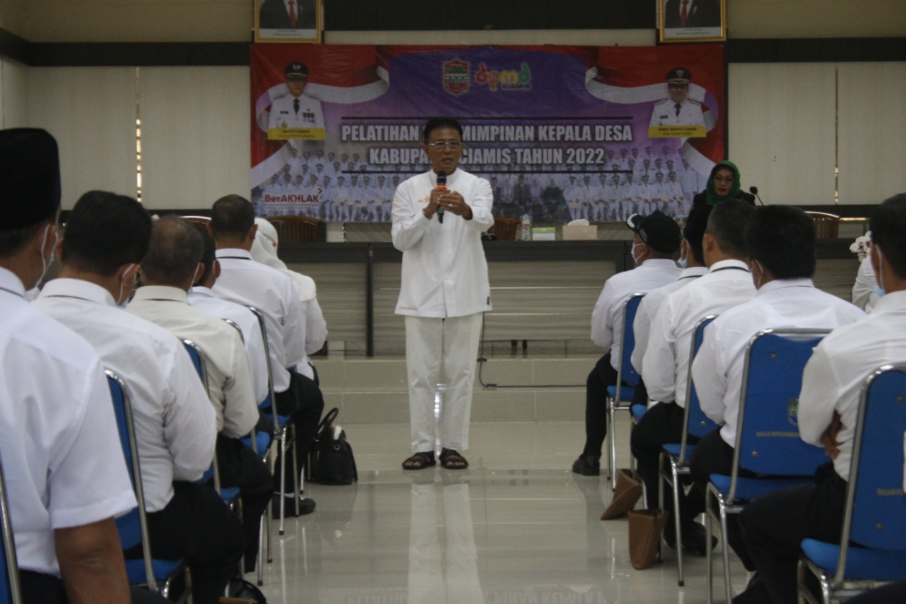 Bupati Ciamis Harapkan Para Kepala Desa Jadi Sosok Great Leader Bagi Masyarakat