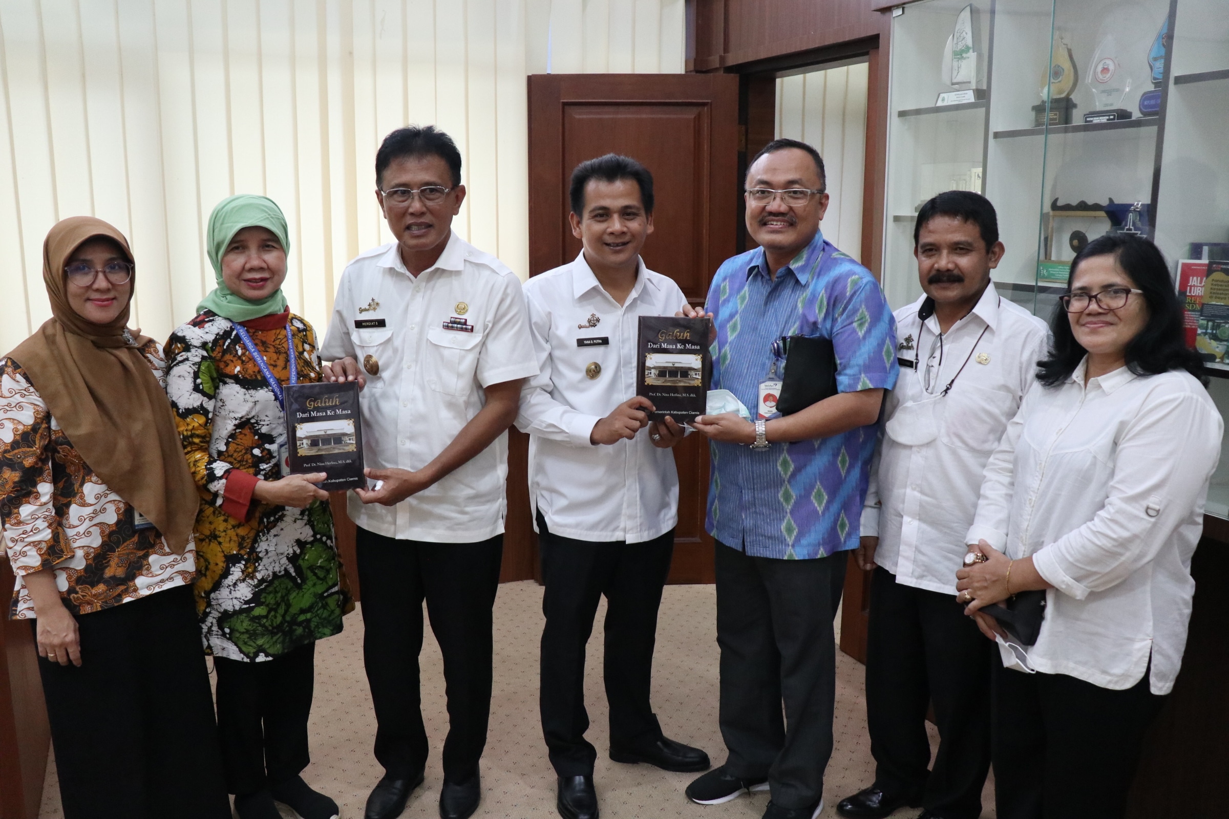 SILATURAHMI BUPATI CIAMIS DENGAN DEPUTI KBKR BKKKBN PUSAT, DALAM RANGKA MONITORING PELAYANAN KELUARGA BERENCANA MOW DAN MOP DI KABUPATEN CIAMIS