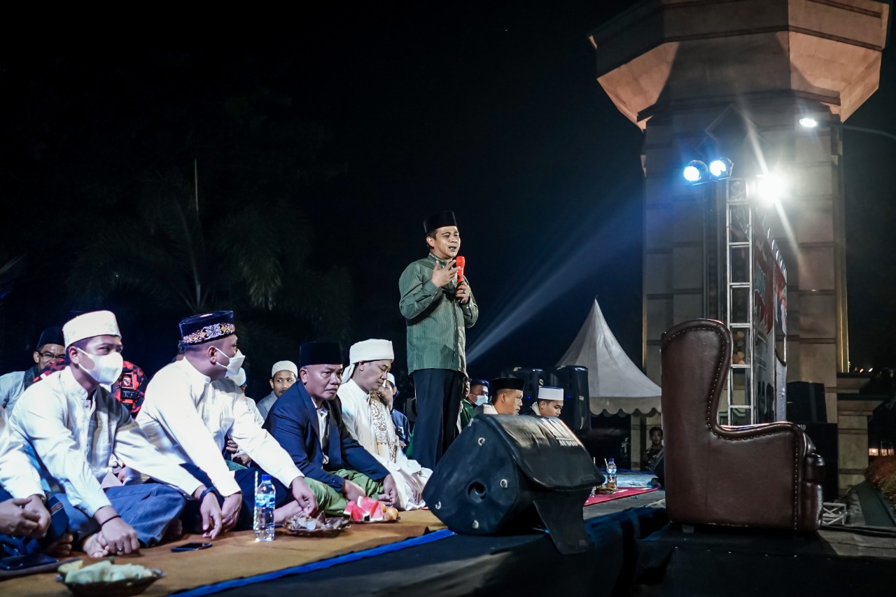 Hadiri Gebyar Shalawat, Wabup Ciamis : Ukhuwwah Islamiyah dan Insaniyah di Ciamis Berjalan Sangat Baik