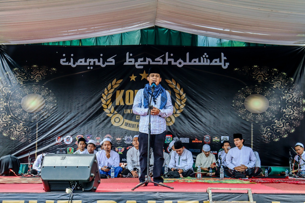 Pererat Persatuan dan Persaudaraan, Wabup Yana Ikuti Ciamis Bersholawat Bersama 34 Komunitas