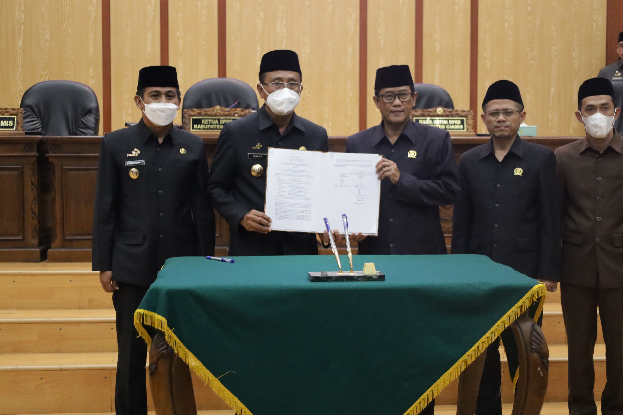 Raperda Perubahan APBD Tahun 2022 disetujui DPRD, Bupati Ciamis Sampaikan Apresiasi