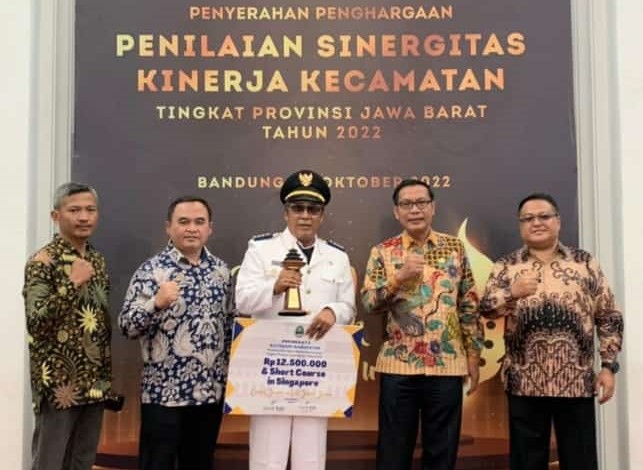 Kec. Rancah Raih Peringkat 3 Penilaian Sinergitas Kinerja Kecamatan Tingkat Prov. Jabar 2022