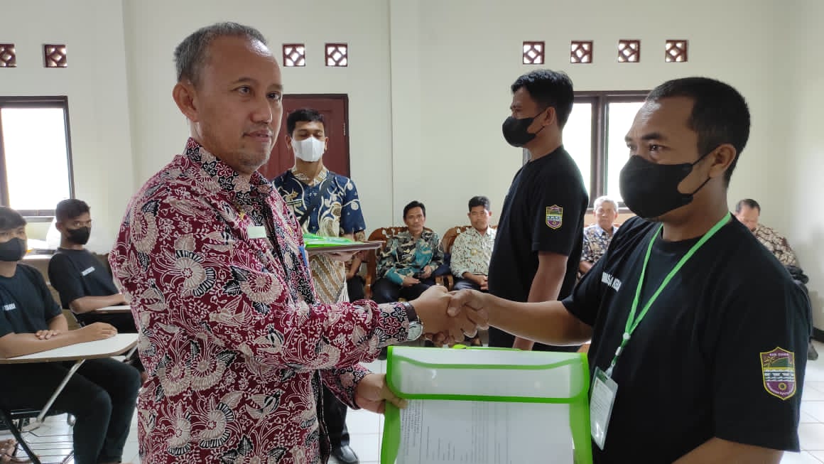 “Tingkatkan kompentensi dan kualitas Masyarakat, Disnaker Kab.Ciamis Melaksanakan Program Pelatihan keterampilan dan Produktivitas Tenaga kerja”
